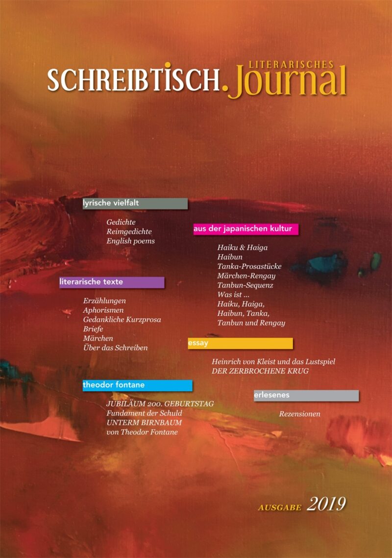 SCHREIBTISCH. Literarisches Journal 2019